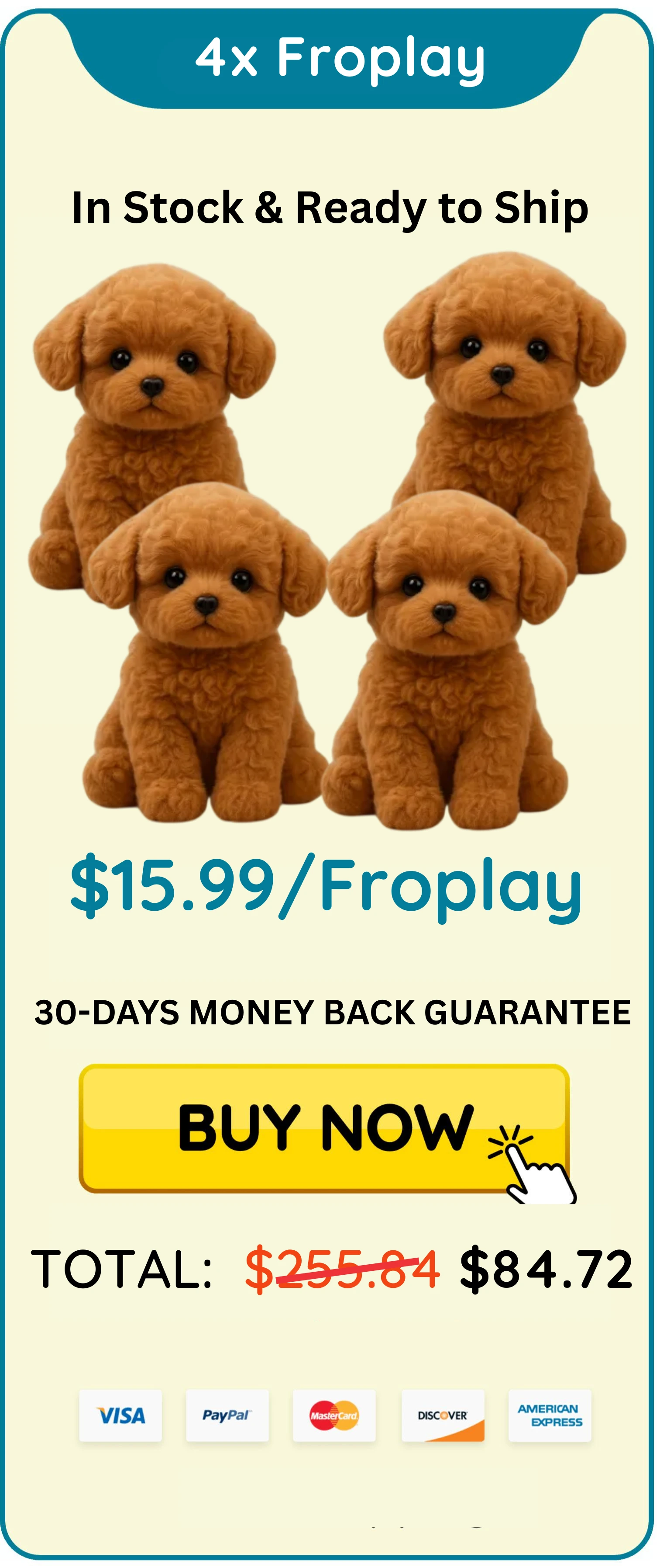4 package of froplay
